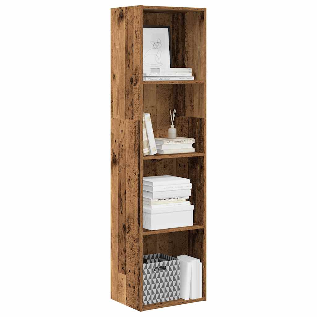 Libreria Legno Antico 40x30x152 cm in Legno Multistrato | homemem39