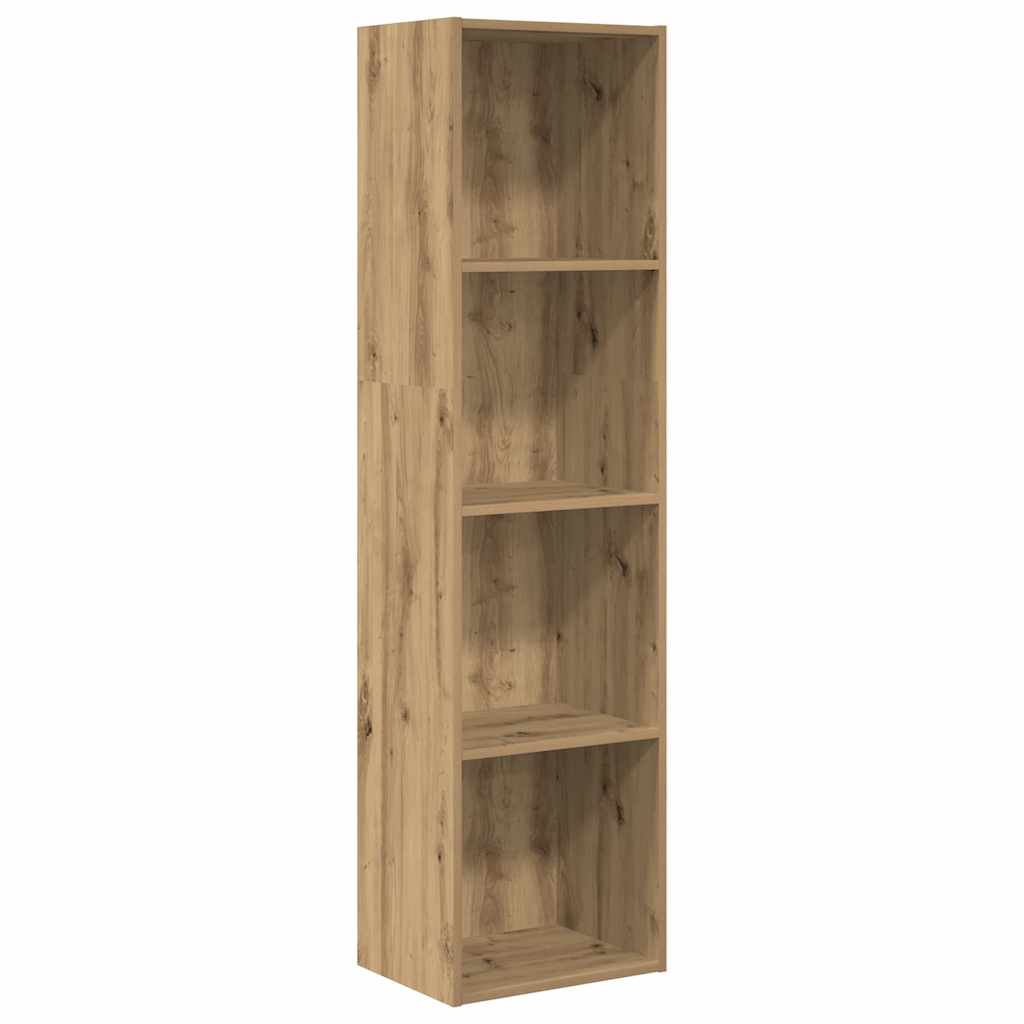 Libreria Rovere Artigianale 40x30x152 cm in Legno Multistrato | homemem39