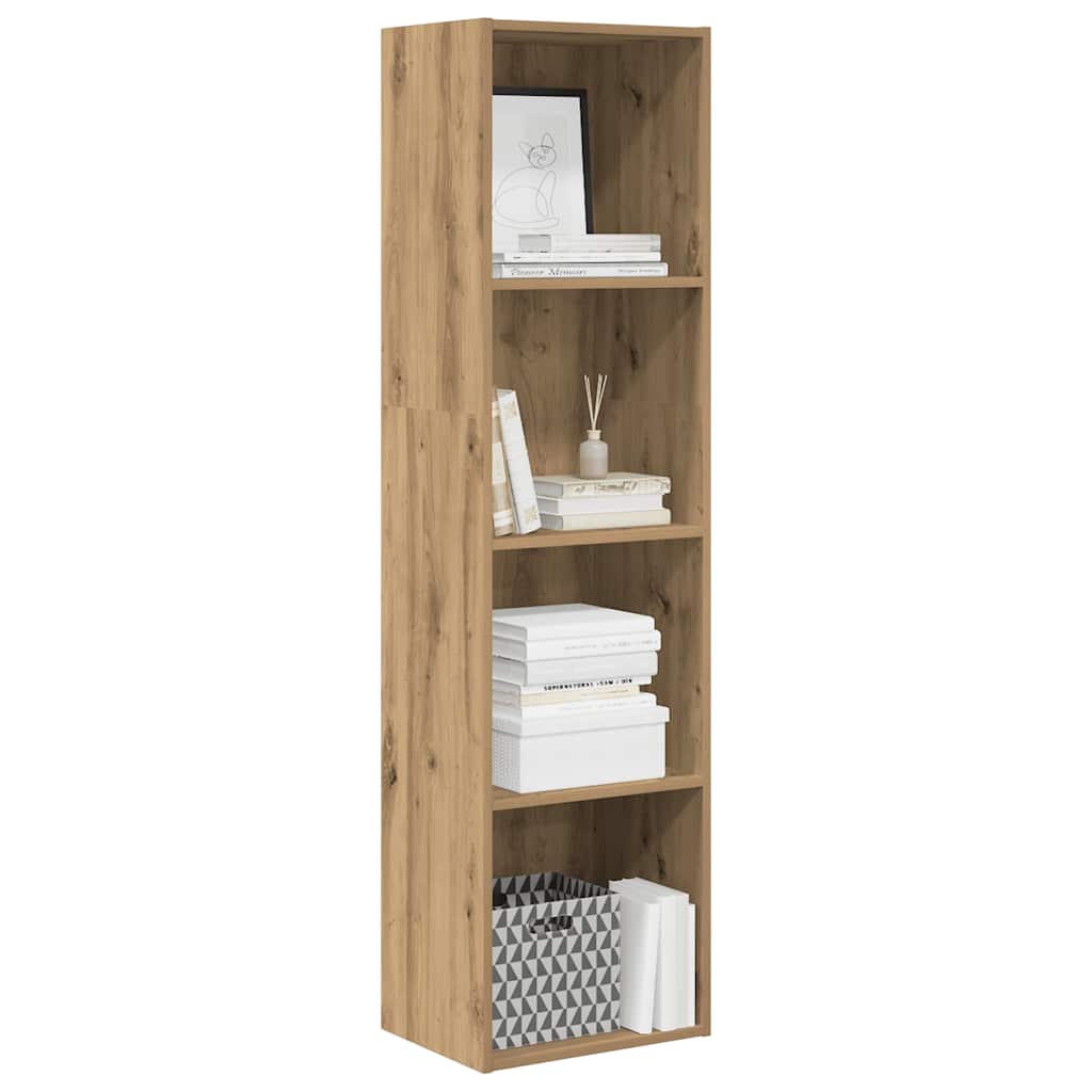 Libreria Rovere Artigianale 40x30x152 cm in Legno Multistrato | homemem39