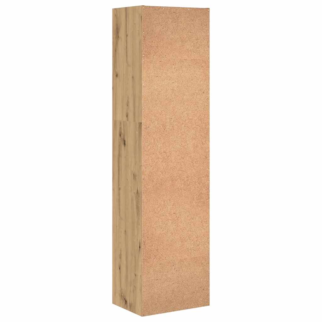 Libreria Rovere Artigianale 40x30x152 cm in Legno Multistrato | homemem39