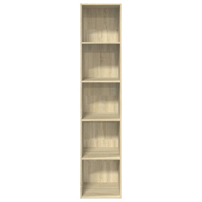 Libreria Rovere Sonoma 40x30x189 cm in Legno Multistrato | homemem39