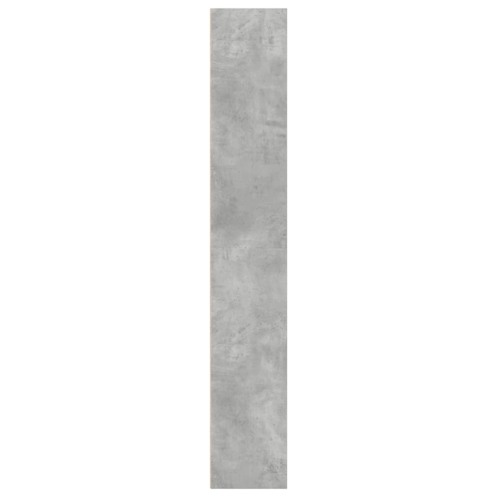 Libreria Grigio Cemento 40x30x189 cm in Legno Multistrato | homemem39