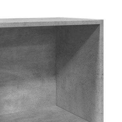 Libreria Grigio Cemento 40x30x189 cm in Legno Multistrato | homemem39