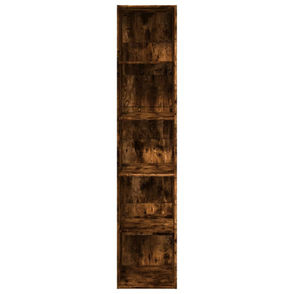Libreria Rovere Fumo 40x30x189 cm in Legno Multistrato | homemem39