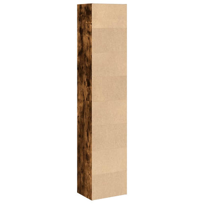 Libreria Rovere Fumo 40x30x189 cm in Legno Multistrato | homemem39