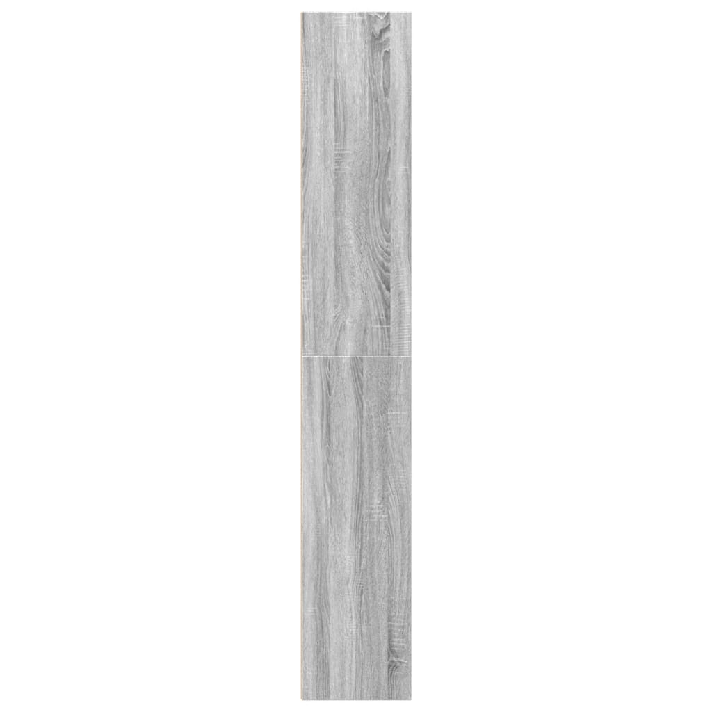 Libreria Grigio Sonoma 40x30x189 cm in Legno Multistrato | homemem39