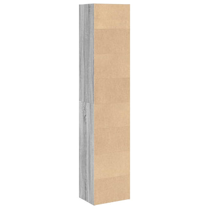 Libreria Grigio Sonoma 40x30x189 cm in Legno Multistrato | homemem39