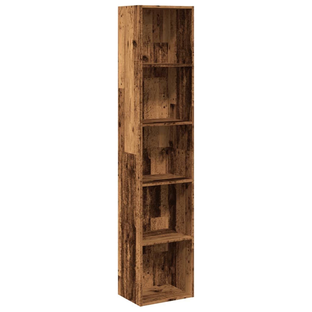Libreria Legno Antico 40x30x189 cm in Legno Multistrato | homemem39