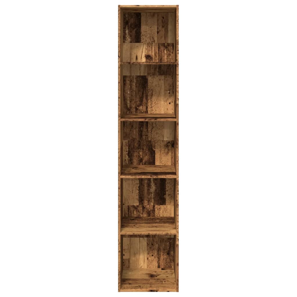 Libreria Legno Antico 40x30x189 cm in Legno Multistrato | homemem39