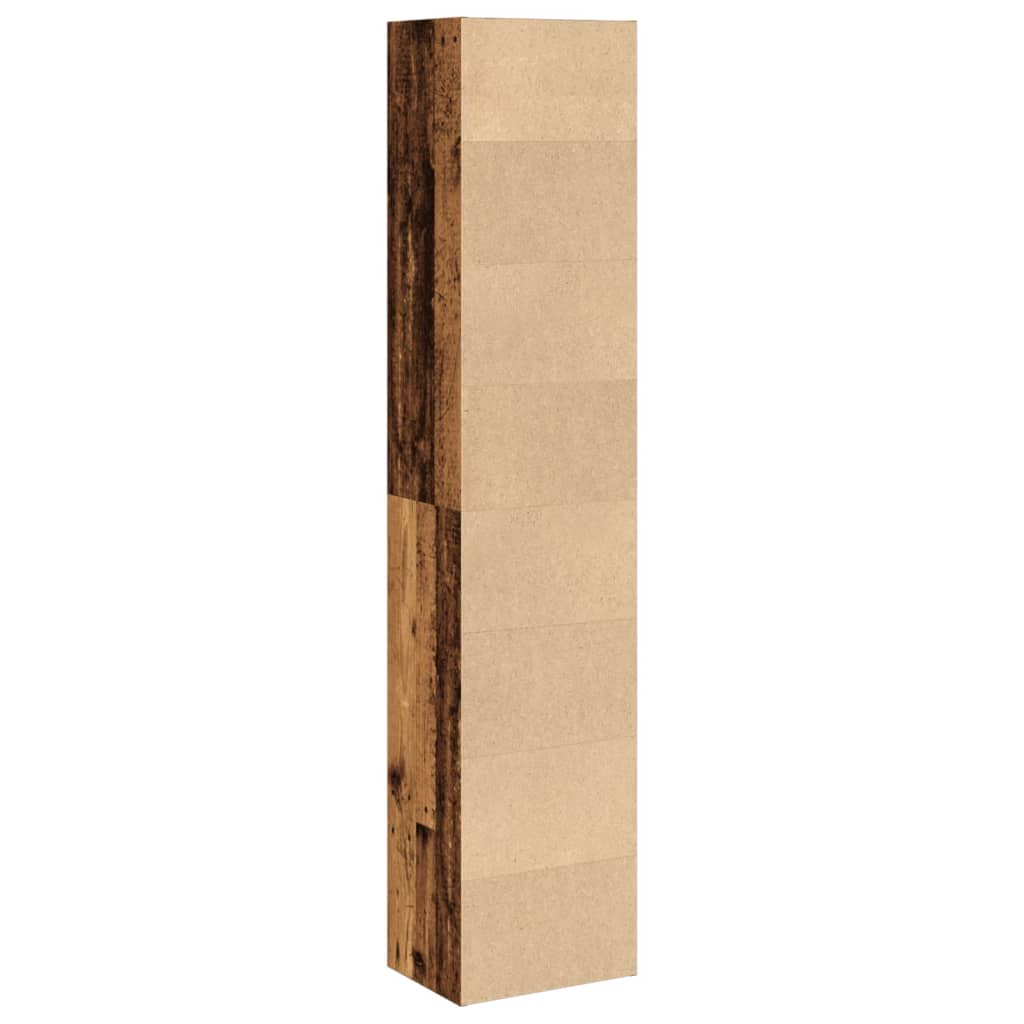 Libreria Legno Antico 40x30x189 cm in Legno Multistrato | homemem39