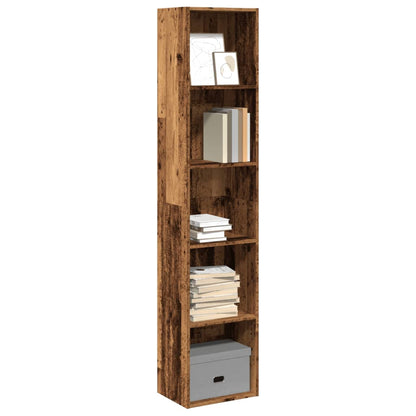 Libreria Legno Antico 40x30x189 cm in Legno Multistrato | homemem39