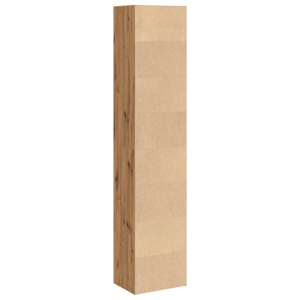 Libreria Rovere Artigianale 40x30x189 cm in Legno Multistrato | homemem39