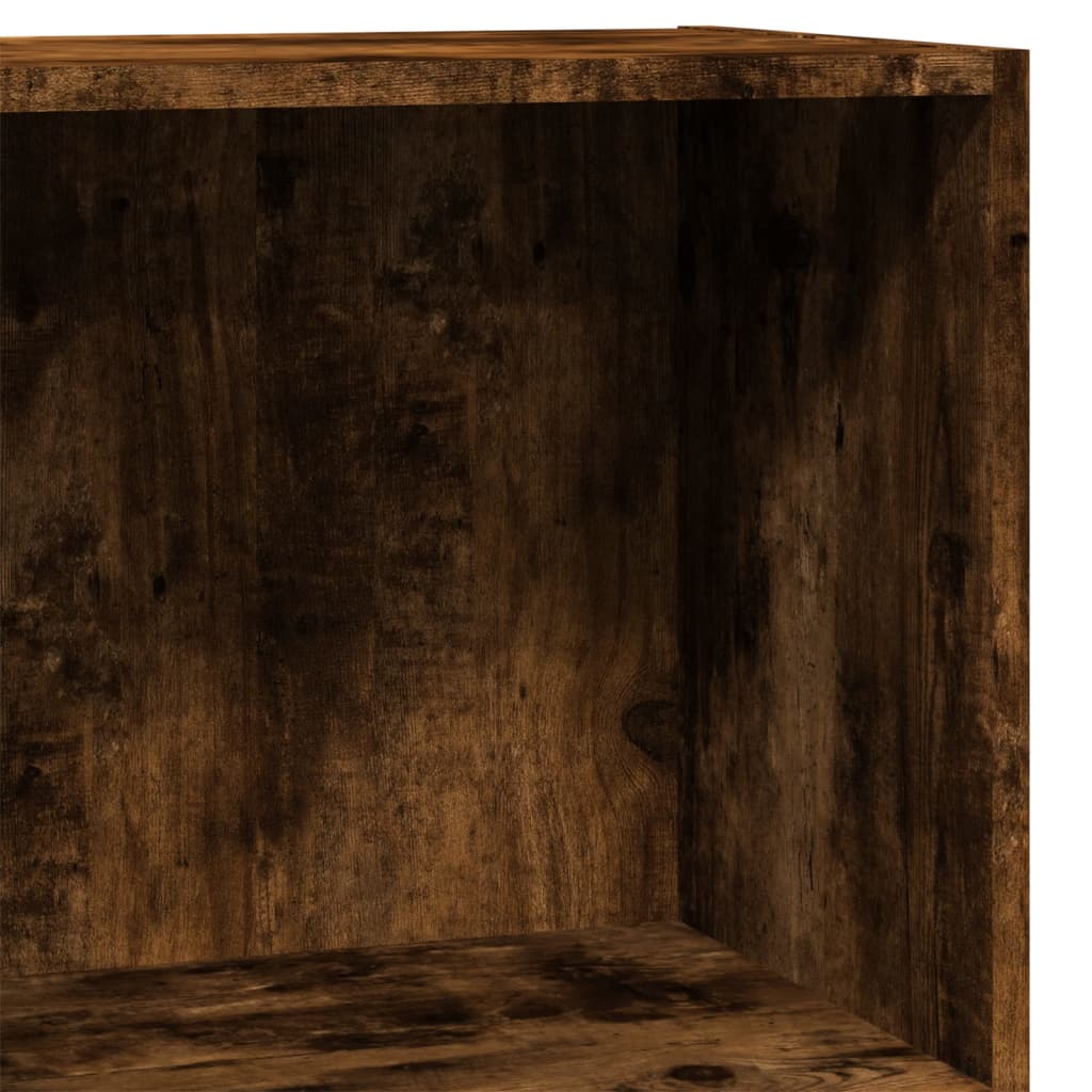 Libreria Rovere Fumo 60x30x77 cm in Legno Multistrato | homemem39
