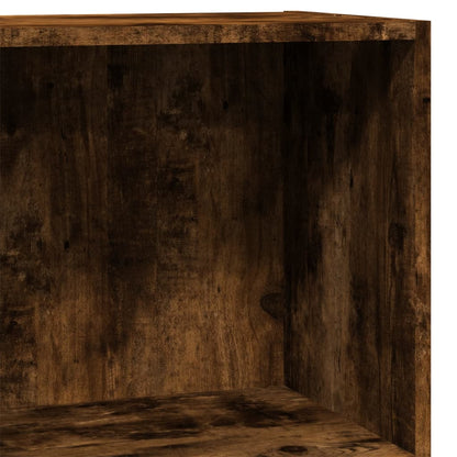 Libreria Rovere Fumo 60x30x77 cm in Legno Multistrato | homemem39