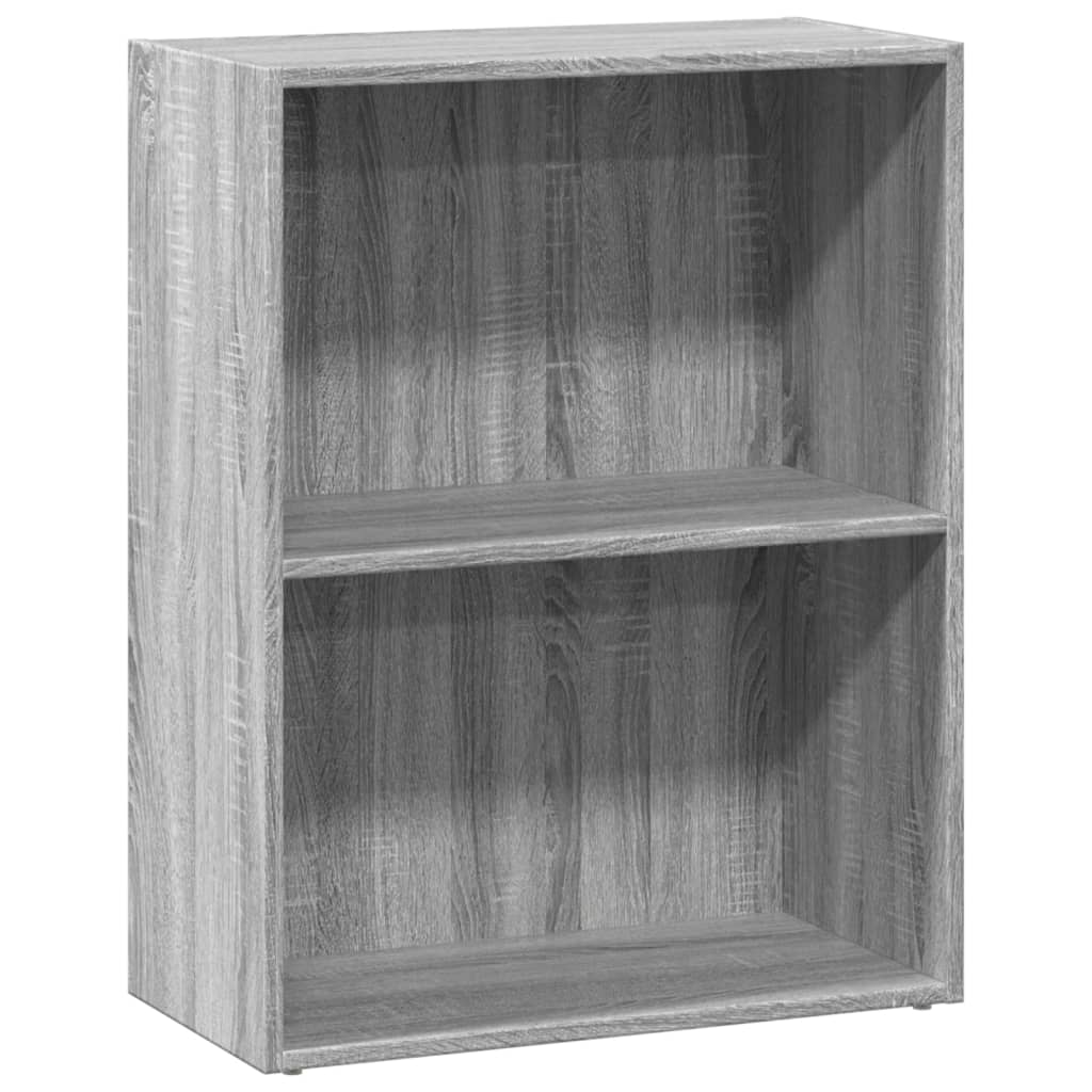 Libreria Grigio Sonoma 60x30x77 cm in Legno Multistrato | homemem39