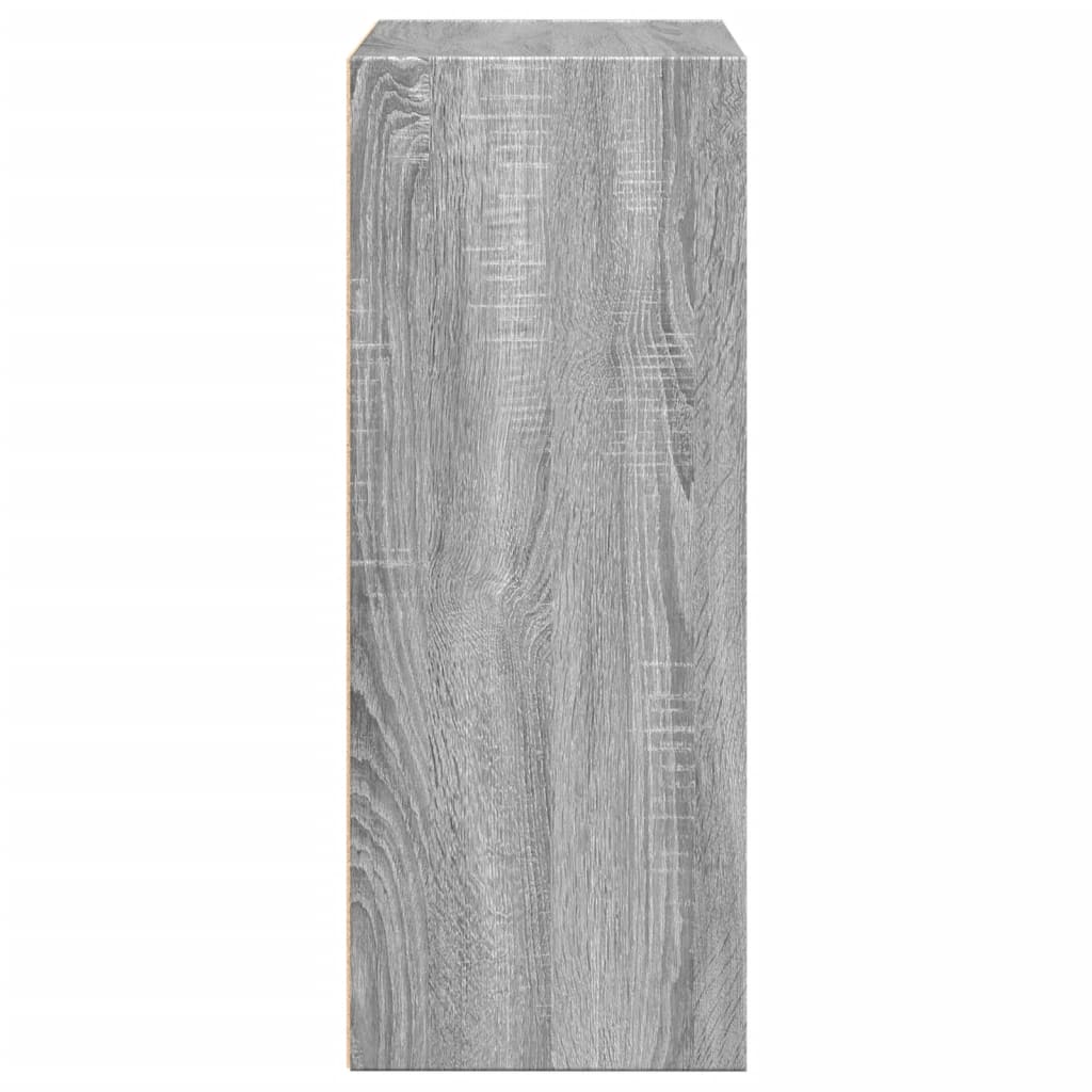Libreria Grigio Sonoma 60x30x77 cm in Legno Multistrato | homemem39
