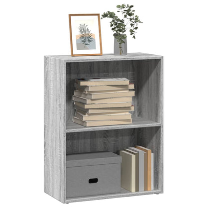 Libreria Grigio Sonoma 60x30x77 cm in Legno Multistrato | homemem39