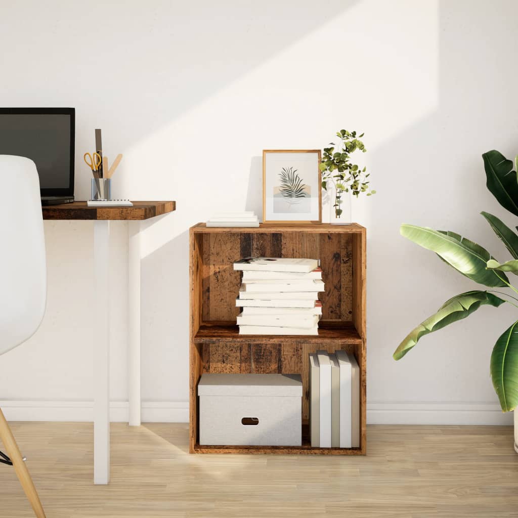 Libreria Legno Antico 60x30x77 cm in Legno Multistrato | homemem39
