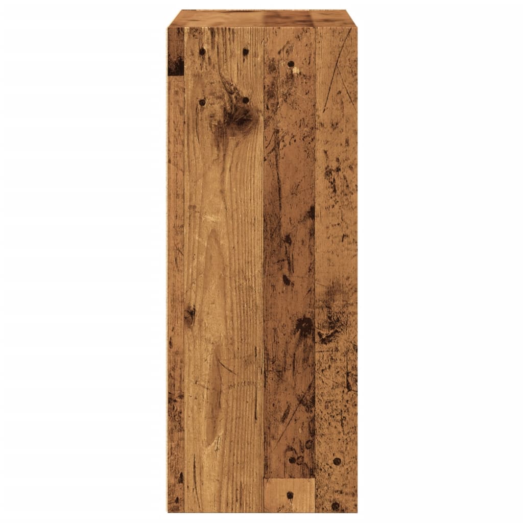 Libreria Legno Antico 60x30x77 cm in Legno Multistrato | homemem39