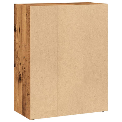 Libreria Legno Antico 60x30x77 cm in Legno Multistrato | homemem39