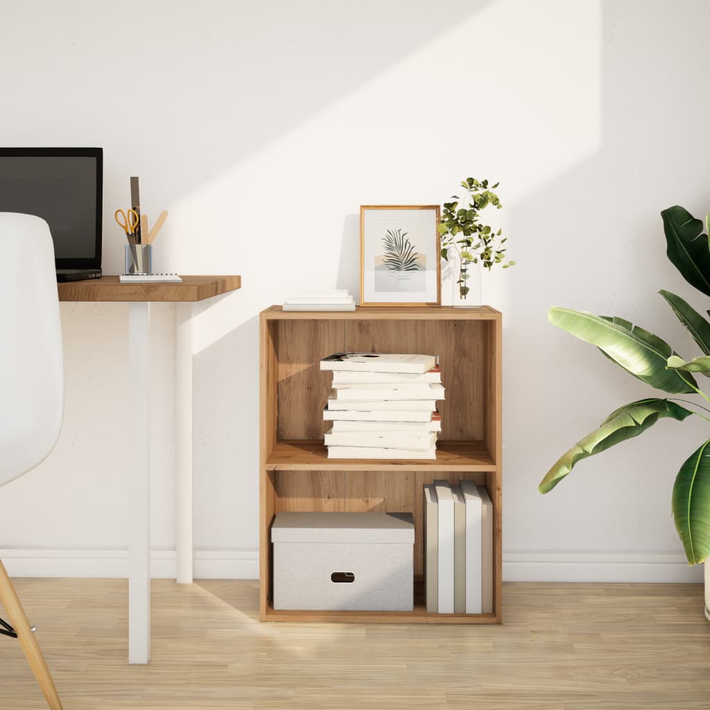 Libreria Rovere Artigianale 60x30x77 cm in Legno Multistrato | homemem39