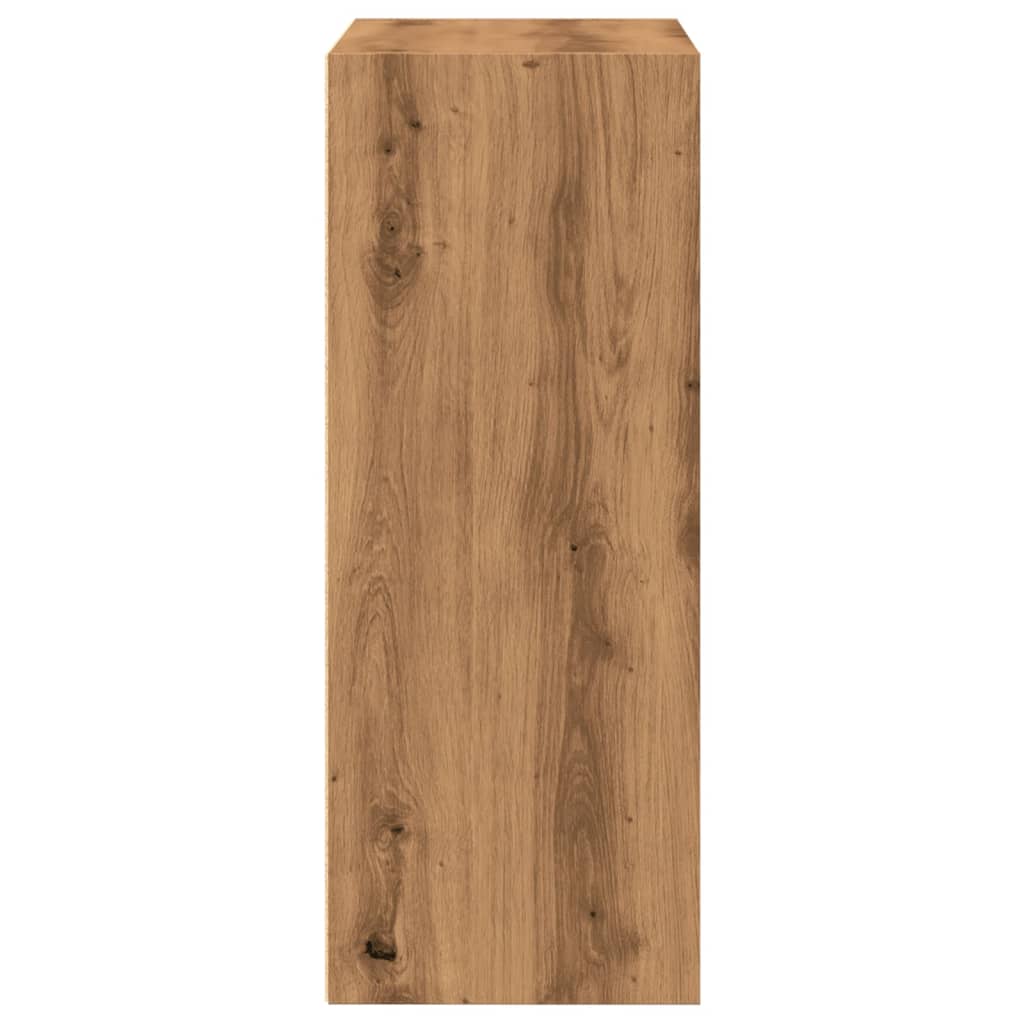Libreria Rovere Artigianale 60x30x77 cm in Legno Multistrato | homemem39