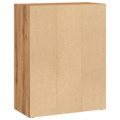 Libreria Rovere Artigianale 60x30x77 cm in Legno Multistrato | homemem39