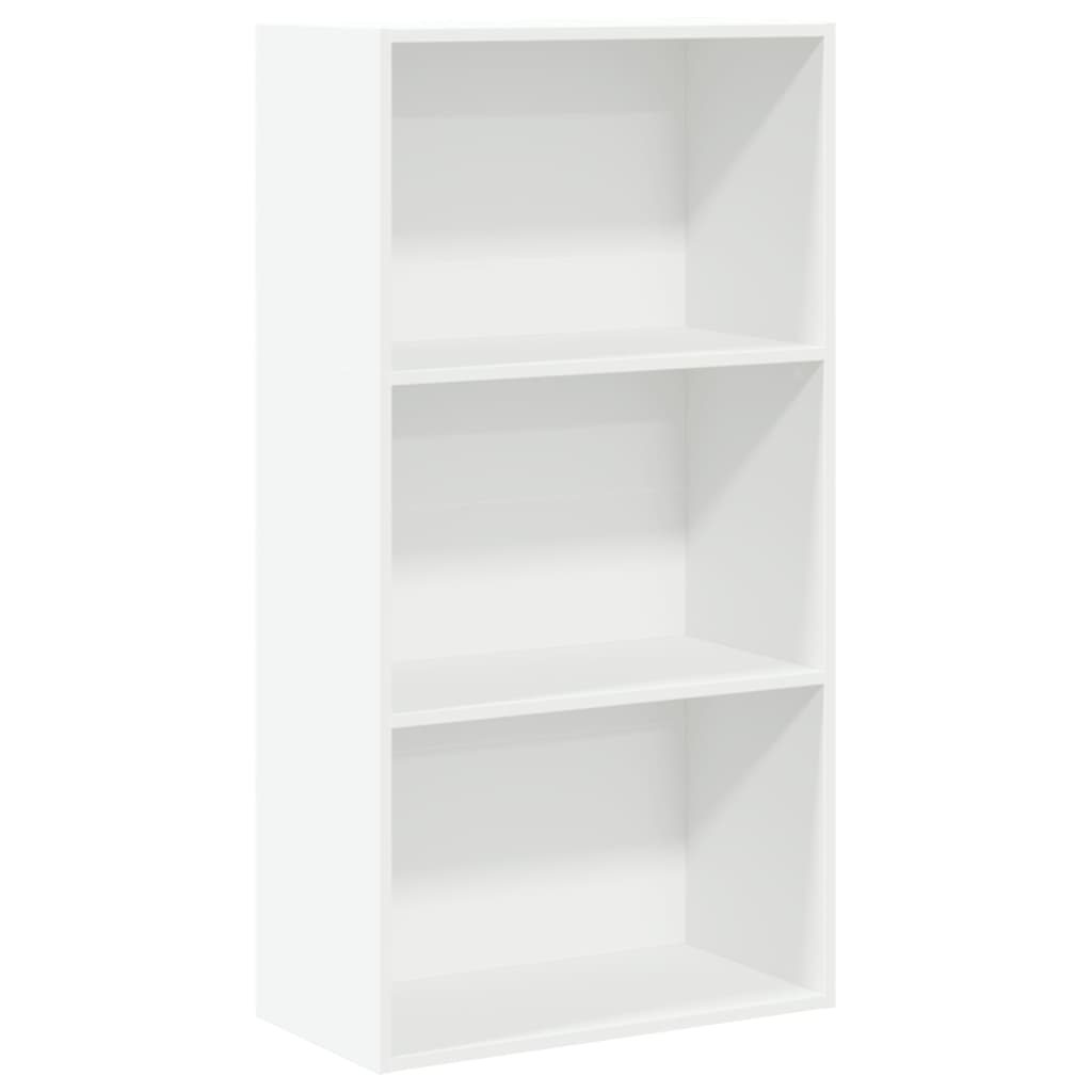 Libreria Bianca 60x30x114 cm in Legno Multistrato | homemem39