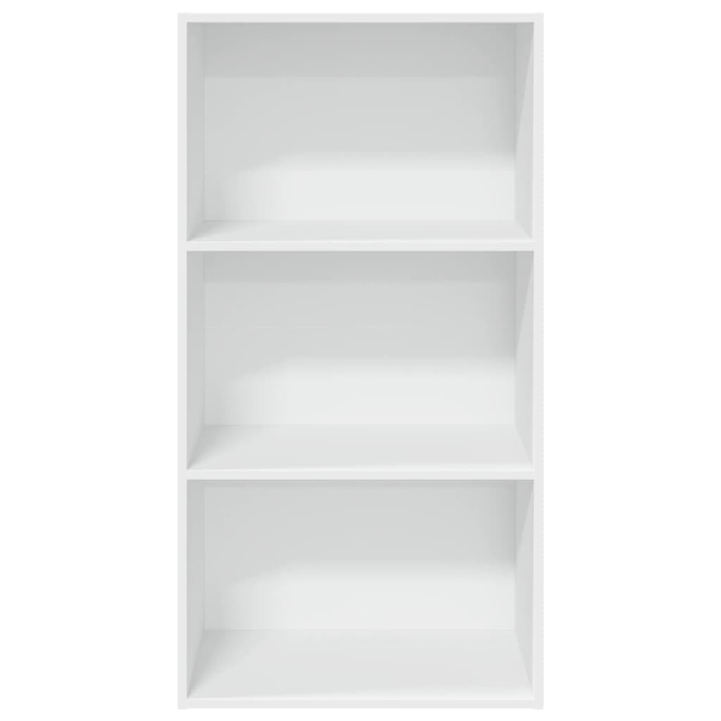Libreria Bianca 60x30x114 cm in Legno Multistrato | homemem39