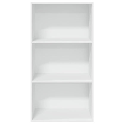 Libreria Bianca 60x30x114 cm in Legno Multistrato | homemem39