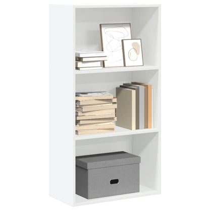 Libreria Bianca 60x30x114 cm in Legno Multistrato | homemem39