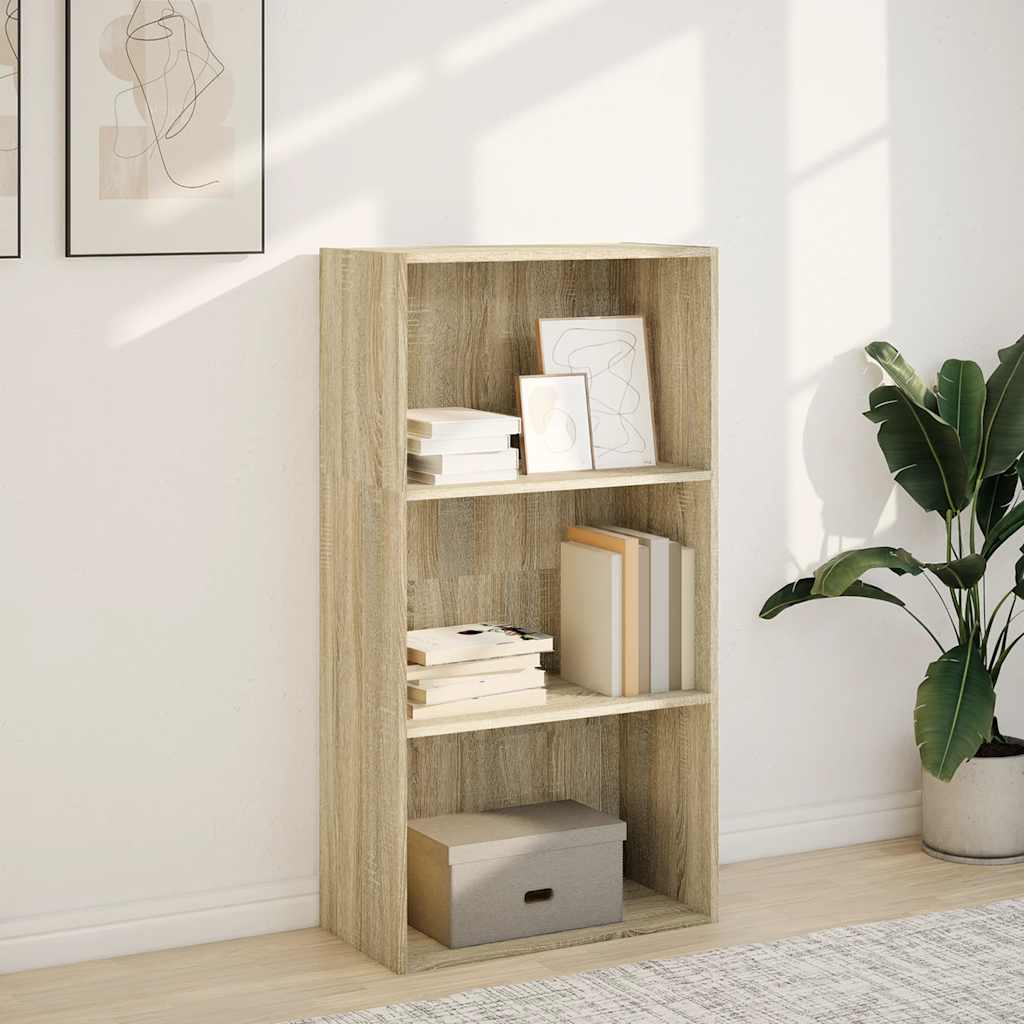 Libreria Rovere Sonoma 60x30x114 cm in Legno Multistrato | homemem39