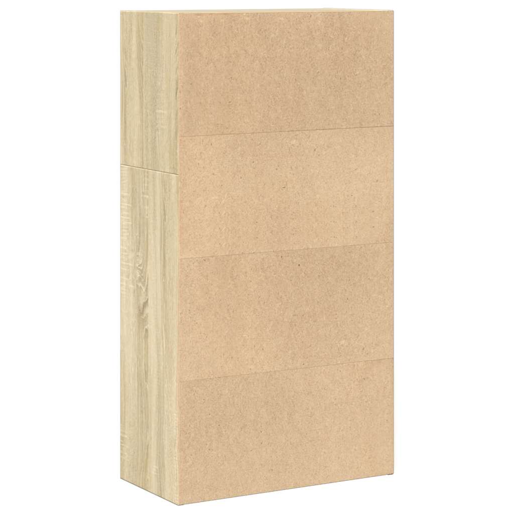 Libreria Rovere Sonoma 60x30x114 cm in Legno Multistrato | homemem39