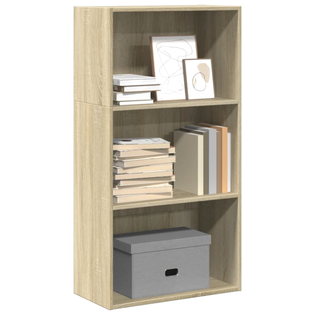 Libreria Rovere Sonoma 60x30x114 cm in Legno Multistrato | homemem39