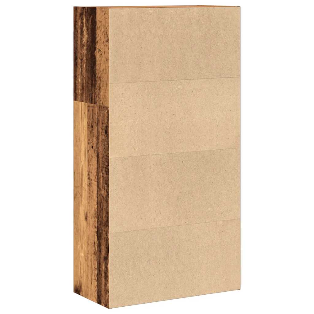 Libreria Legno Antico 60x30x114 cm in Legno Multistrato | homemem39