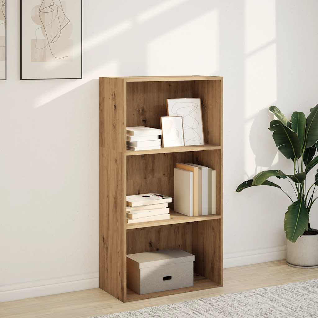Libreria Rovere Artigianale 60x30x114 cm in Legno Multistrato | homemem39