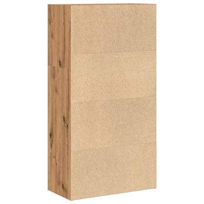 Libreria Rovere Artigianale 60x30x114 cm in Legno Multistrato | homemem39