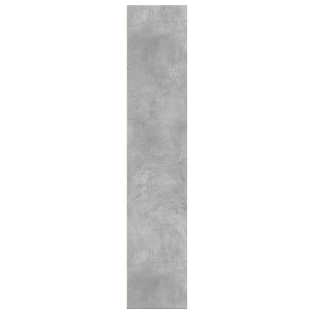 Libreria Grigio Cemento 60x30x152 cm in Legno Multistrato | homemem39