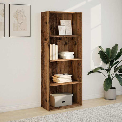 Libreria Legno Antico 60x30x152 cm in Legno Multistrato | homemem39