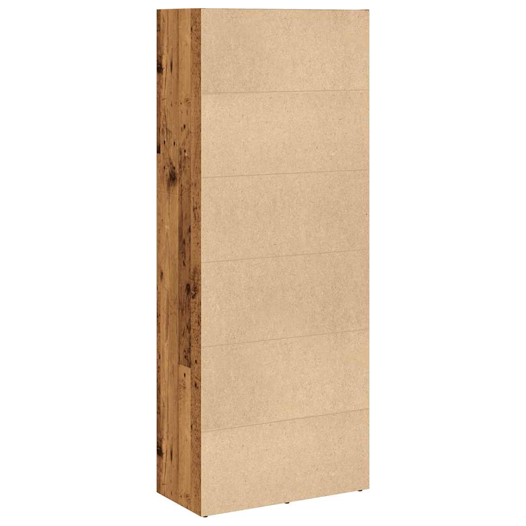 Libreria Legno Antico 60x30x152 cm in Legno Multistrato | homemem39