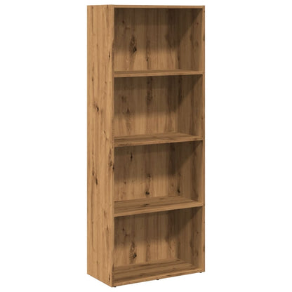 Libreria Rovere Artigianale 60x30x152 cm in Legno Multistrato | homemem39