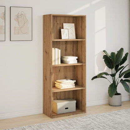 Libreria Rovere Artigianale 60x30x152 cm in Legno Multistrato | homemem39