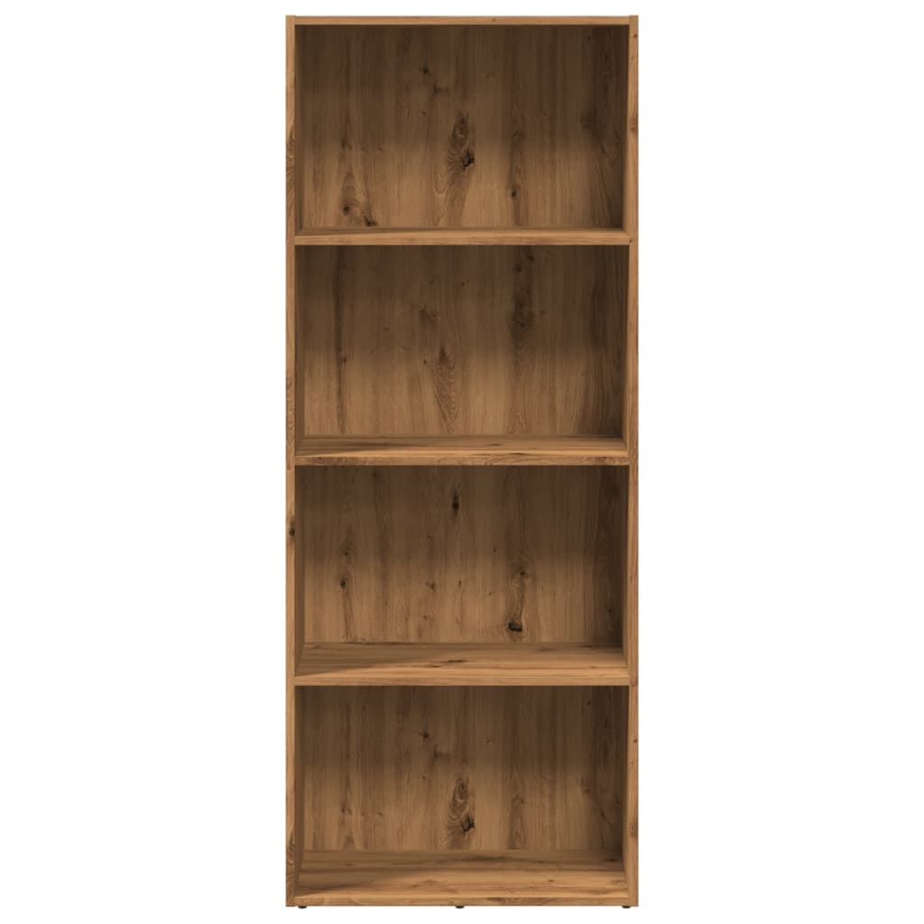 Libreria Rovere Artigianale 60x30x152 cm in Legno Multistrato | homemem39