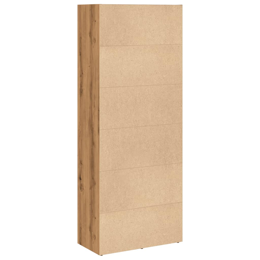 Libreria Rovere Artigianale 60x30x152 cm in Legno Multistrato | homemem39