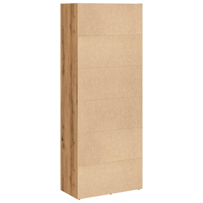 Libreria Rovere Artigianale 60x30x152 cm in Legno Multistrato | homemem39