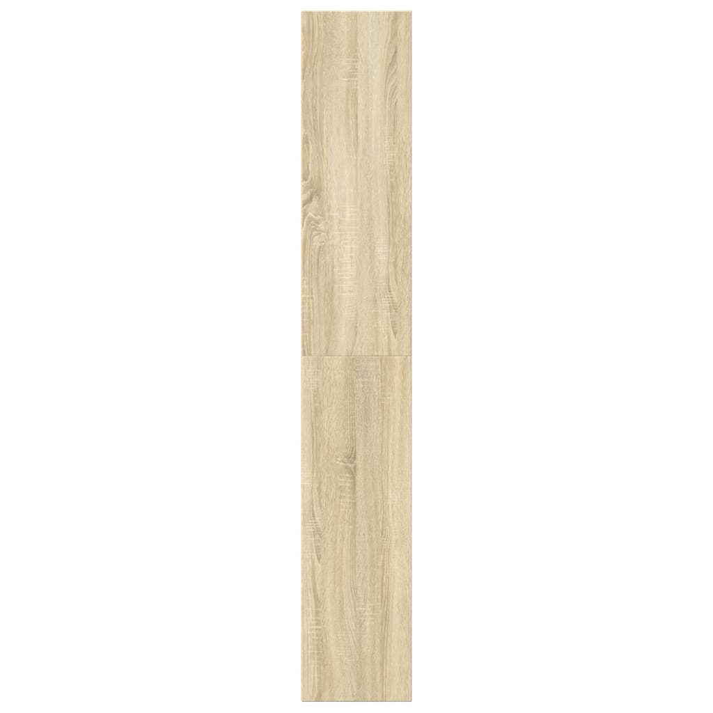 Libreria Rovere Sonoma 60x30x189 cm in Legno Multistrato | homemem39