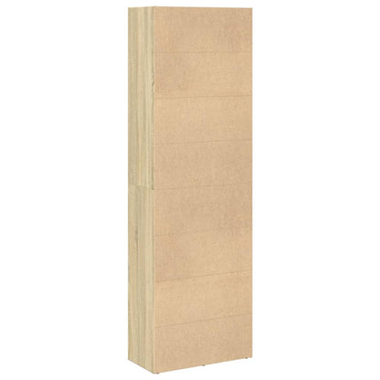 Libreria Rovere Sonoma 60x30x189 cm in Legno Multistrato | homemem39