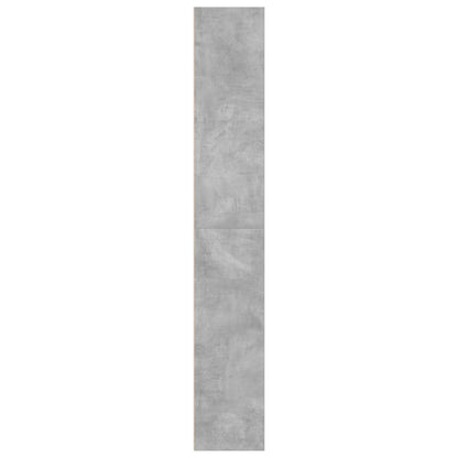 Libreria Grigio Cemento 60x30x189 cm in Legno Multistrato | homemem39