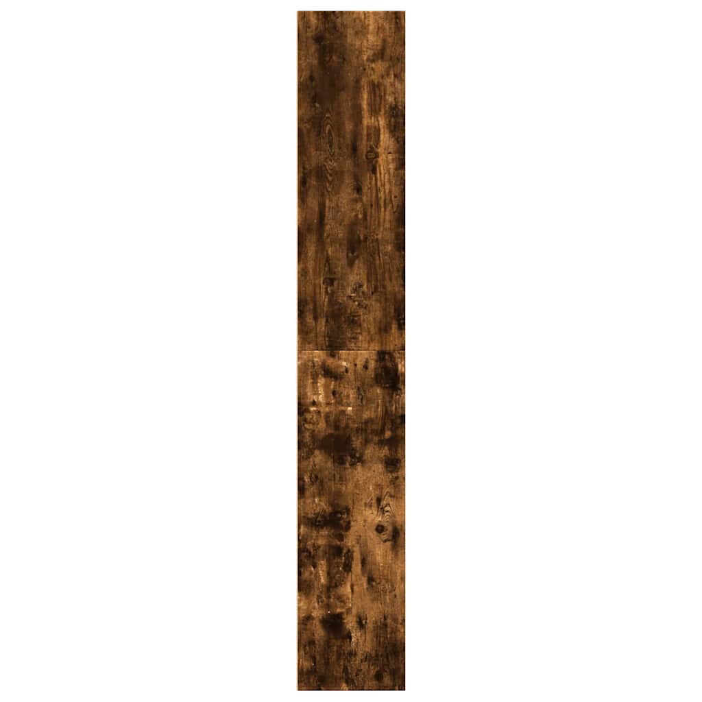 Libreria Rovere Fumo 60x30x189 cm in Legno Multistrato | homemem39