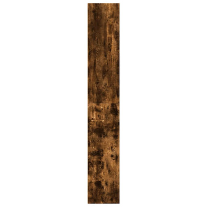 Libreria Rovere Fumo 60x30x189 cm in Legno Multistrato | homemem39